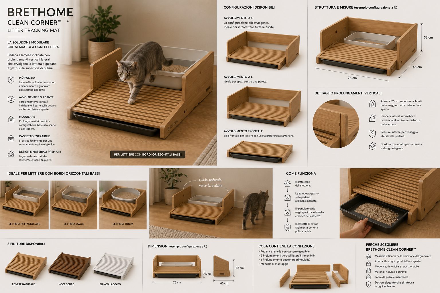 Studio concettuale modulare di Clean Corner